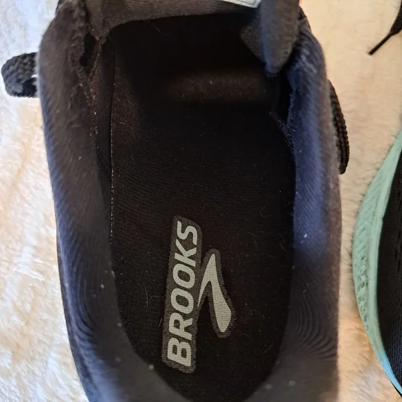 Brooks Launch GTS 8 Black Blue Running Shoes Sneaker Women’s Size 8.5 - Picture 14 of 16
